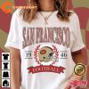 Throwback San Francisco Football 49ers fan Gift 90s-Style Game Day T-Shirt