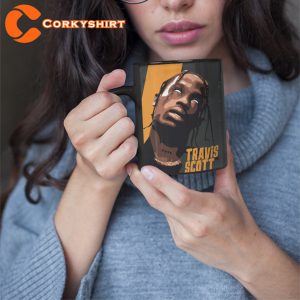Travis Scott Rapper Gift for Fans Hip Hop Rap Mug