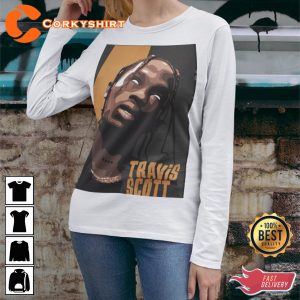 Travis Scott Rapper Gift for Fans Hip Hop Rap Shirt Design