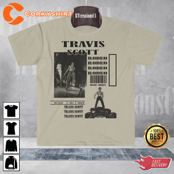 Travis Scott Shirt Rodeo Merch Travis Scott Graphic - Corkyshirt