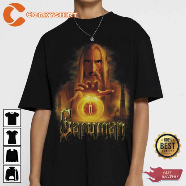 Trevco Lor Saruman Lord of the Rings Trending Shirt