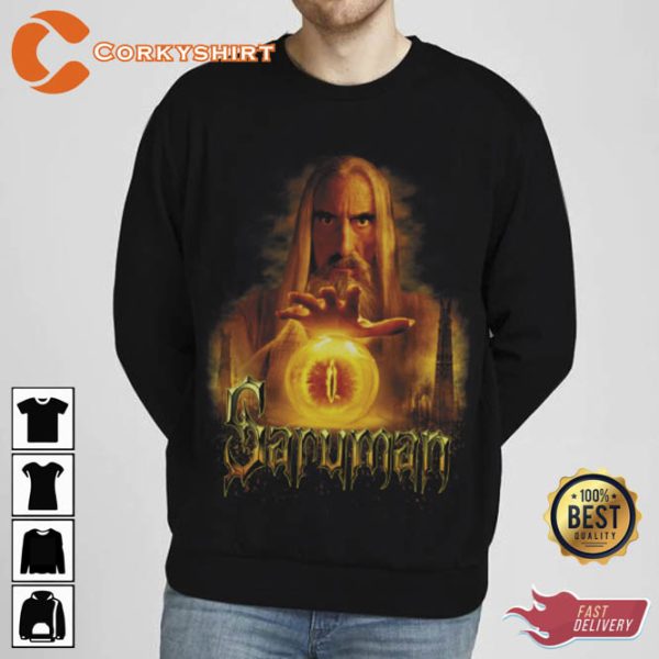 Trevco Lor Saruman Lord of the Rings Trending Shirt