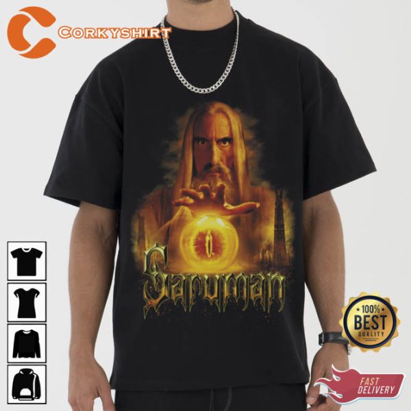 Trevco Lor Saruman Lord of the Rings Trending Shirt