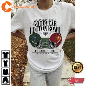 USC vs Tulane Cotton Bowl 2023 Shirt Design