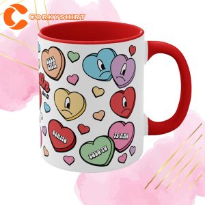 Un San Valentin Sin Ti Two-Tone Coffee Mugs