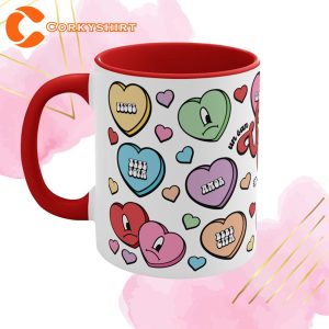 Un San Valentin Sin Ti Two-Tone Coffee Mugs