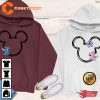 Valentine Stitch And Angel Couple Disney Valentine Custom Disney Hoodie