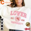 Valentines Lover University Happy Women Valentines Unisex T-Shirt