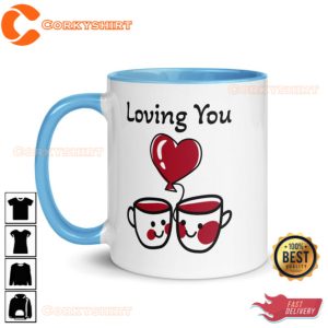 Valentine's Loving You Mug