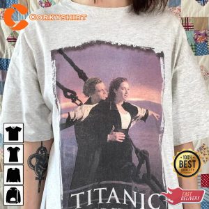Vintage 1998 Titanic 25th Anniversary Gift for Titanic Fans Unisex T-Shirt