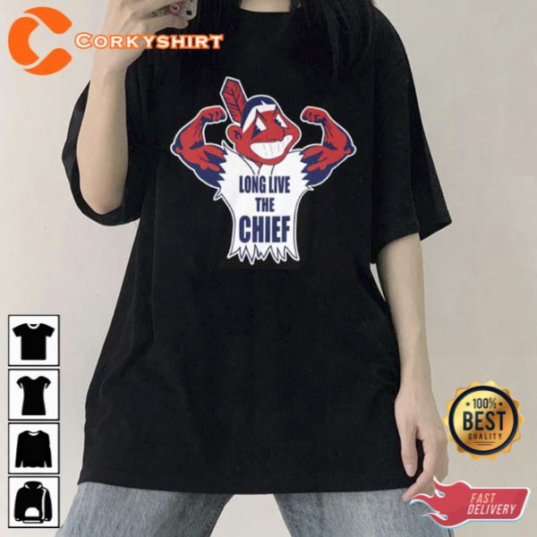 Vintage Cleveland Indians Mascot Shirt Design