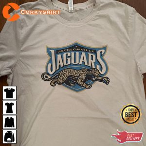 Vintage Jacksonville Jaguar Football Player Gift Unisex Graphic Tee