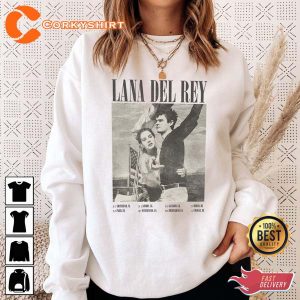 Vintage Lana Del Rey Albums Retro Couple Sweatshirt