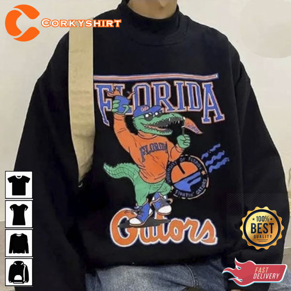 Vintage NCAA Florida Gators Mascot Sweatshirt Florida Gators Tee