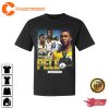 Vintage Pele The Football Legend GOAT 90s Style Shirt