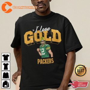 Vintage Rodgers I Still Own You I Love Gold Gold Packers Unisex T-Shirt Design