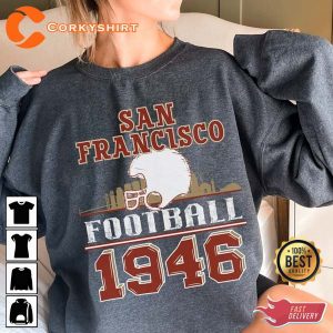 Vintage San Francisco Football 49ers Gift for Fans Unisex T-Shirt