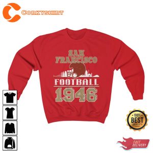 Vintage San Francisco Football 49ers Gift for Fans Unisex T-Shirt