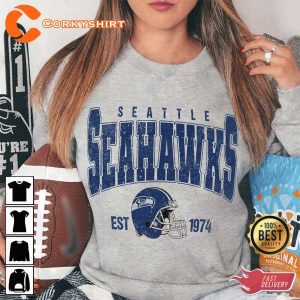 Vintage Seattle Football 1974 Shirt