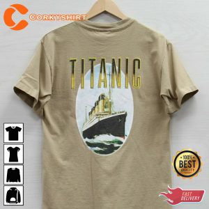 Vintage Titanic 25th Anniversary Unisex Graphic T-Shirt