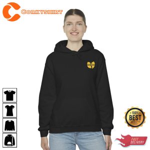 WUTANG Unisex Heavy Cotton Blend Hoodie