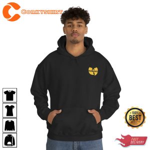 WUTANG Unisex Heavy Cotton Blend Hoodie