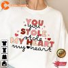 You Stole My Heart Couple Unisex Graphic T-Shirt