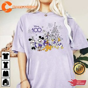 100 Years of Wonder Disneyland Shirt4