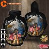 American USA Flag Eagle Unisex 3D Hoodie Design