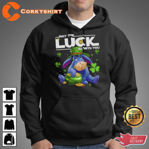 2023 Eeyore May The Luck Be With You St Patrick’s Day Shirt