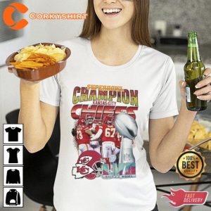 2023 Super Bowl Sunday Kansas City Chiefs Champion Shirt