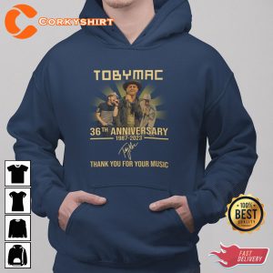 2023 TobyMac Hits Deep Tour Lovers T-Shirt 3