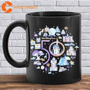 50th Anniversary Disney Magic Kingdom Mug
