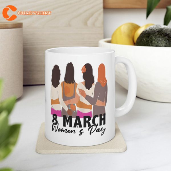 8 March Coffee Mug Happy Womens Day Gift