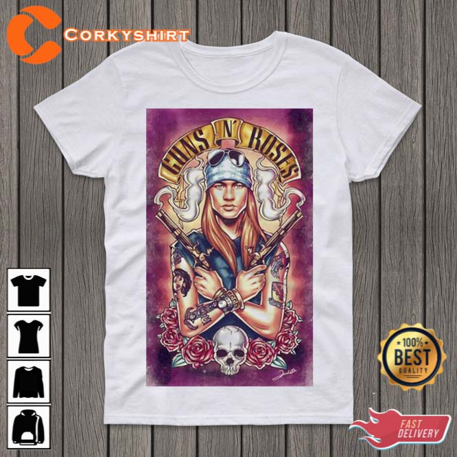 90s Guns N Roses Concert Tour Unisex T-Shirt