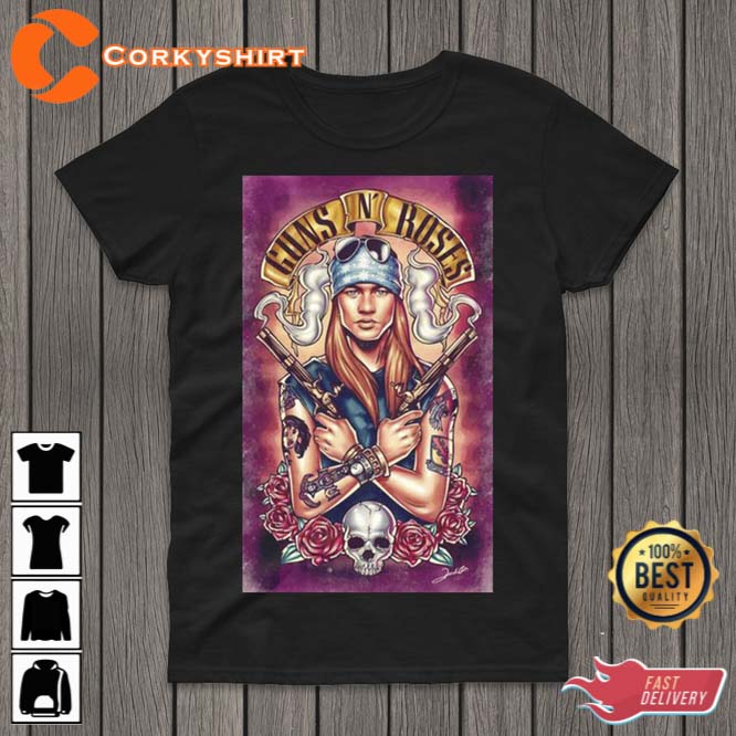 90s Guns N Roses Concert Tour Unisex T-Shirt