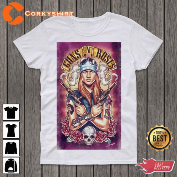90s Guns N Roses Concert Tour Unisex T-Shirt