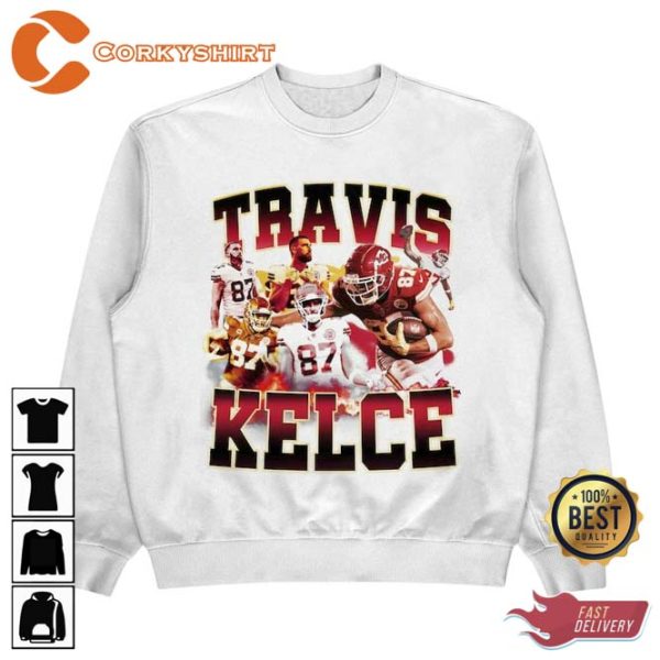 90s Travis Kelce Vintage Sweatshirt