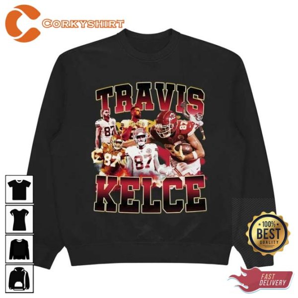 90s Travis Kelce Vintage Sweatshirt