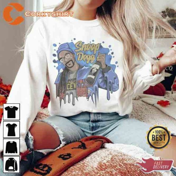 90s Vintage Snoop Dog Comic Rap T-Shirt