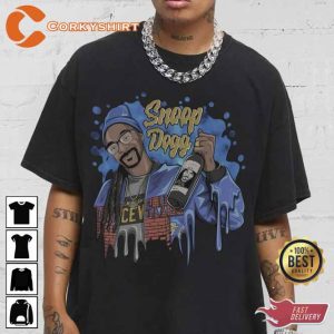 90s Vintage Snoop Dog Comic Rap T-Shirt
