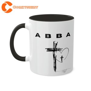 ABBA Love Heart Cute Coffee Mug