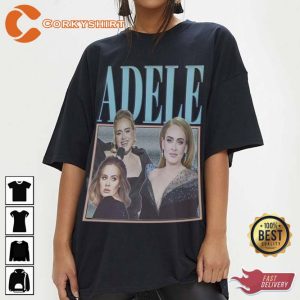 Adele Retro Vintage Art Unisex T-shirt