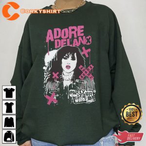 Adore Delano Party Your World 2023 Shirt Gift For Fan