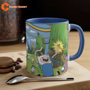 Adventure Time Characters Finn Jack Tea Mug