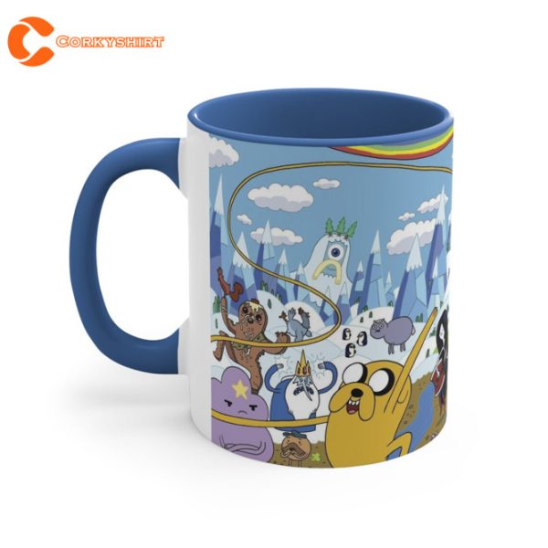 Adventure Time Characters Finn Jack Tea Mug