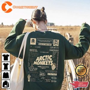 Aesthetic Arctic Monkey Music Lover Shirt