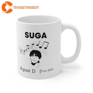 Agust D Suga Tour BTS Mug