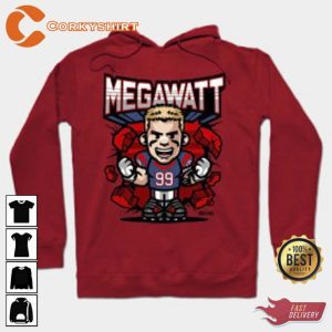 Art MegaWATT Football Unisex T-Shirt (1)