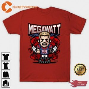 Art MegaWATT Football Unisex T-Shirt (2)